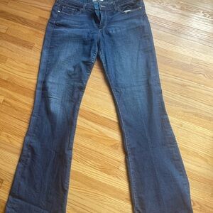 PAIGE Dark Blue Flare Jeans